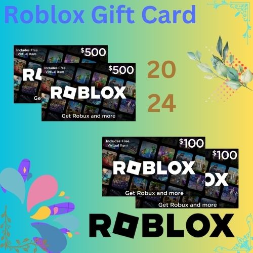 New Roblox Gift Card -2024